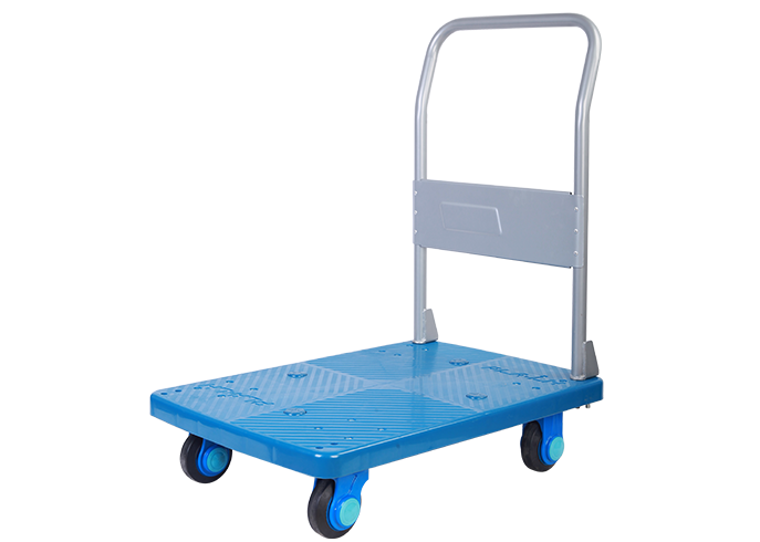 Single-Layer Plastic Hand Trolley 