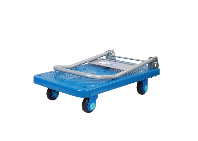 Single-Layer Plastic Hand Trolley