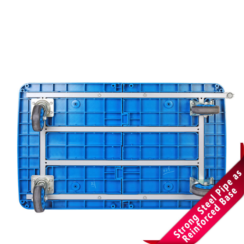 Single-Layer Plastic Hand Trolley 