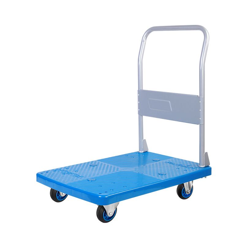 Single-Layer Plastic Hand Trolley 