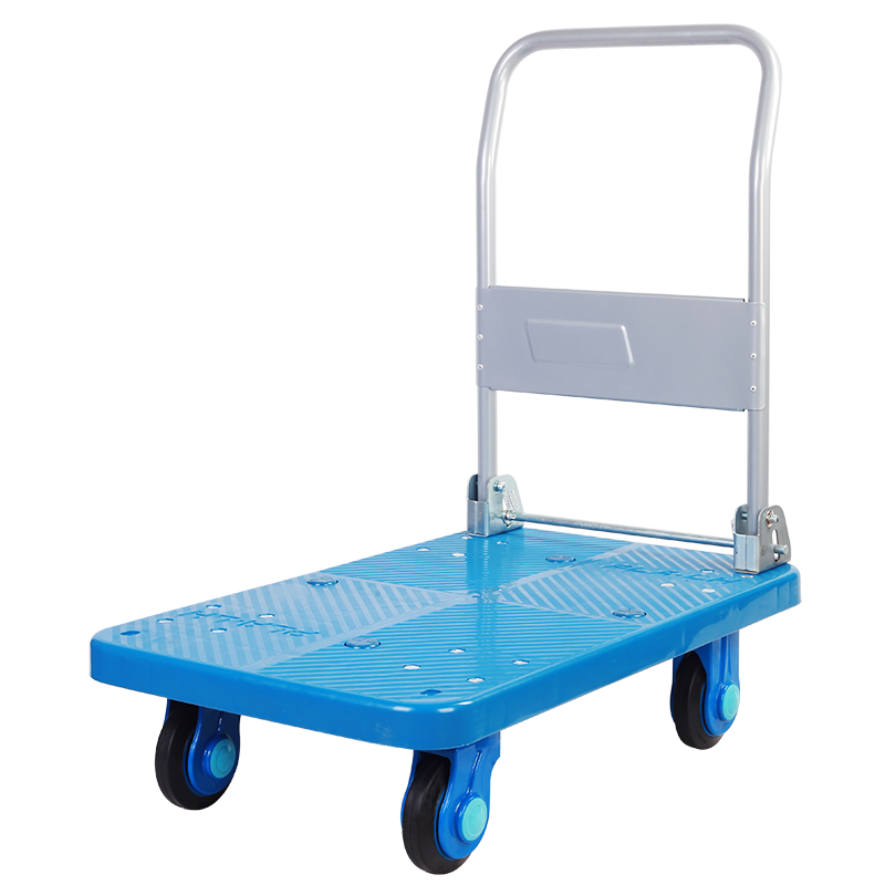 Single-Layer Plastic Hand Trolley 