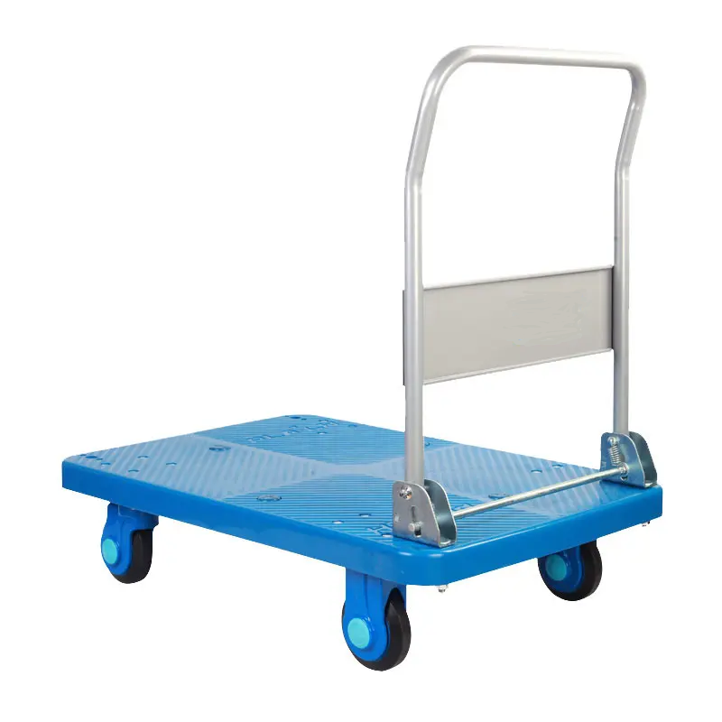 Single-Layer Plastic Hand Trolley 