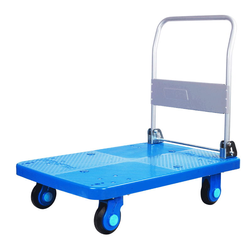 Single-Layer Plastic Hand Trolley 