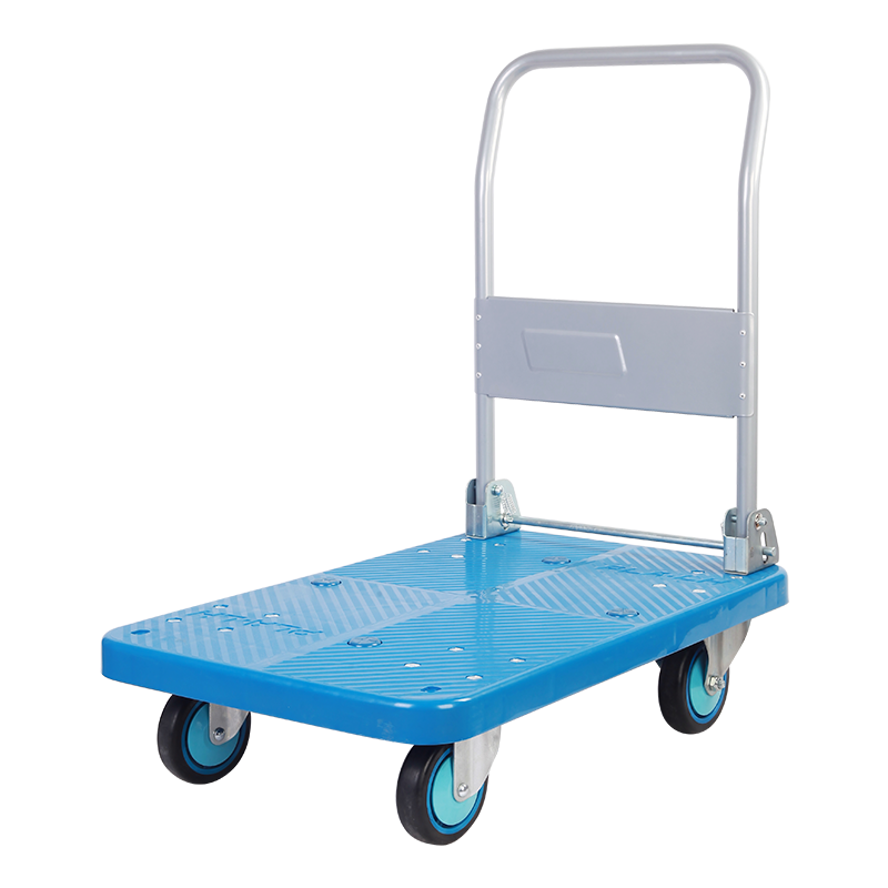 Single-Layer Plastic Hand Trolley 