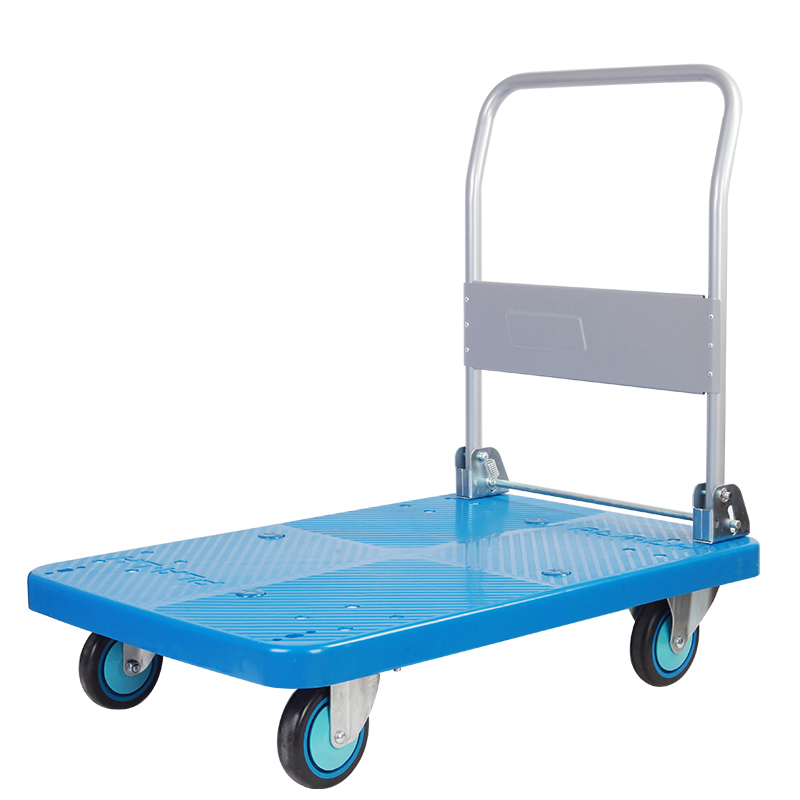 Single-Layer Plastic Hand Trolley 