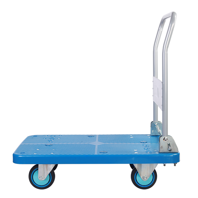 Single-Layer Plastic Hand Trolley 