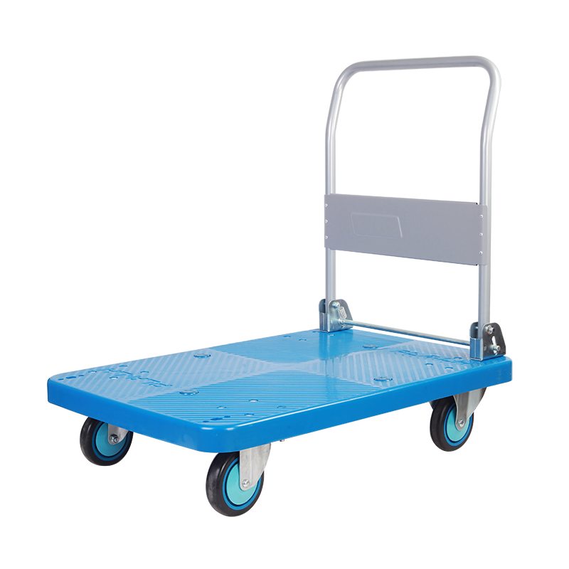 Single-Layer Plastic Hand Trolley 