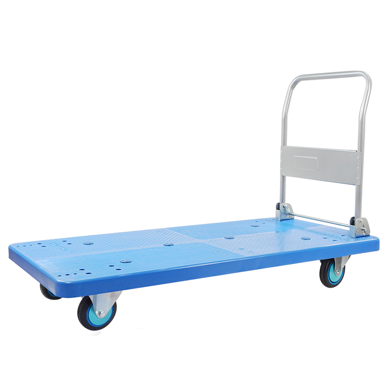 Single-Layer Plastic Hand Trolley 