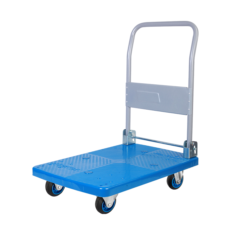 Single-Layer Plastic Hand Trolley 