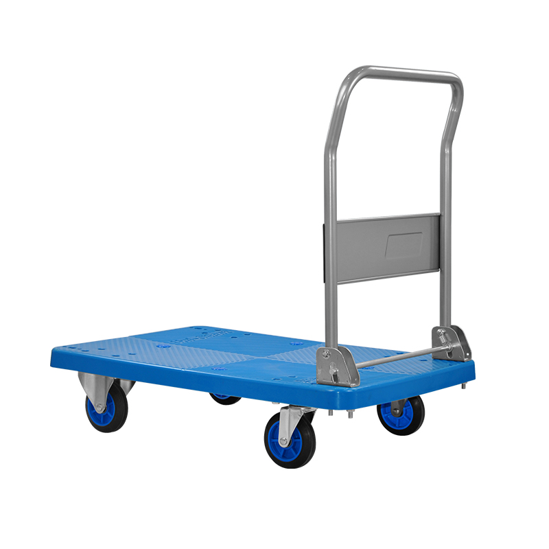 Single-Layer Plastic Hand Trolley 