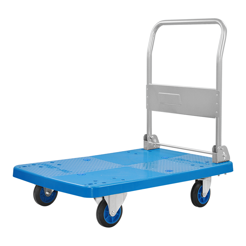 Single-Layer Plastic Hand Trolley 