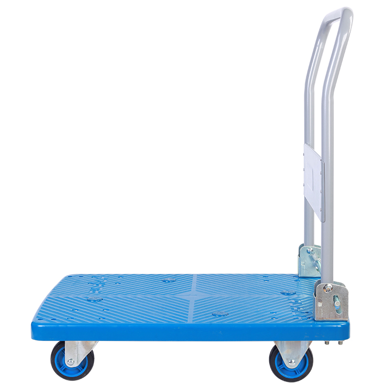 Single-Layer Plastic Hand Trolley 