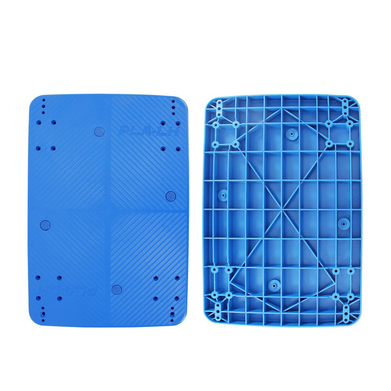 Double-Layer Plastic Hand Trolley