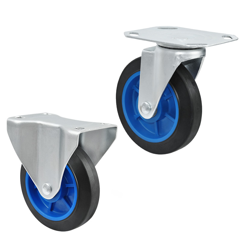 Triple-Layer Plastic Hand Trolley With Guardrail