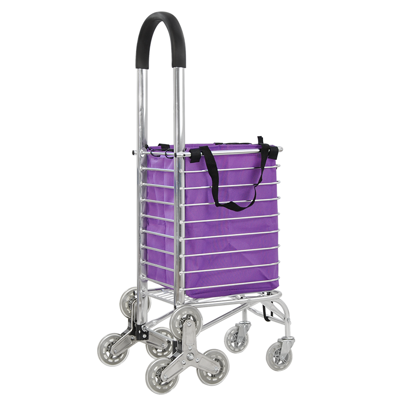 50kgs Shopping Trolley Bag With Wheels Supermarket Trolley With Shopping Baskets With 6 Wheels FST50-6S