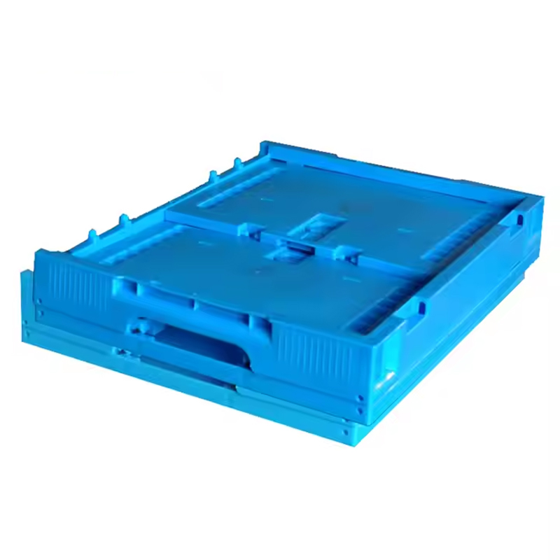 Uni-Silent Plastic Crate Folding Container Turnover Box