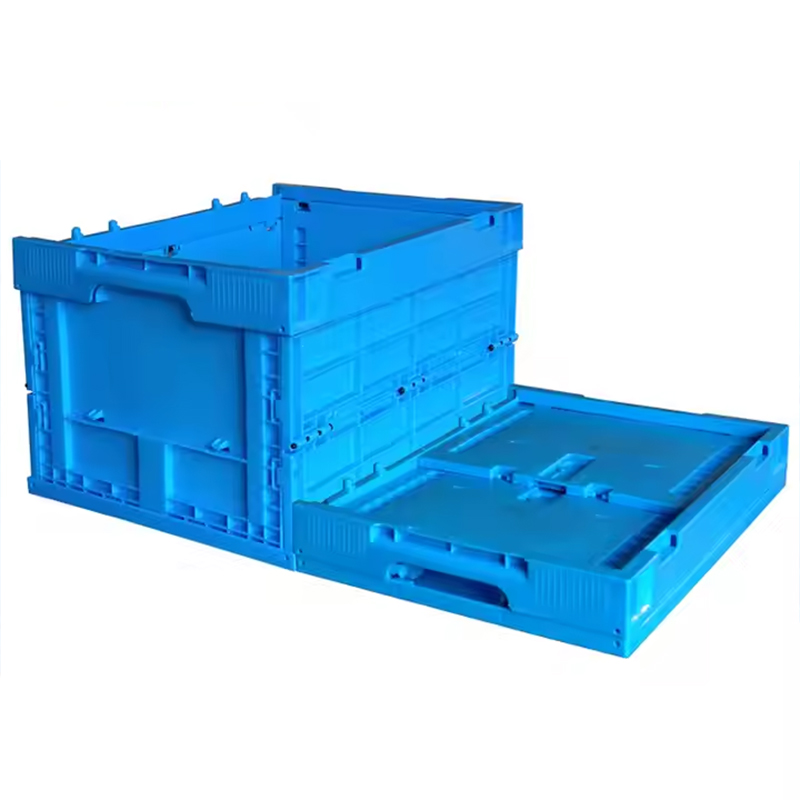 Uni-Silent Plastic Crate Folding Container Turnover Box