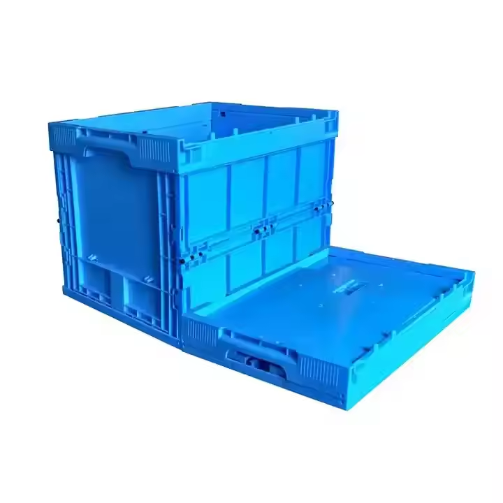 Uni-Silent Plastic Storage Container Box Turnover Crate 