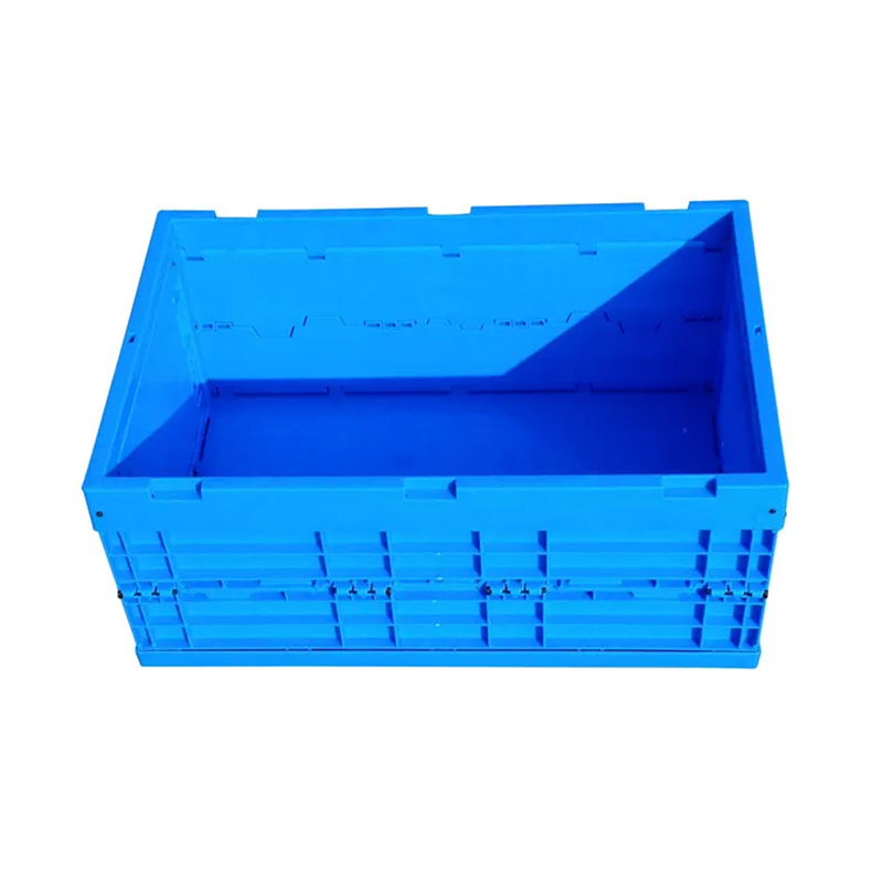 Uni-Silent Stackable Plastic Storage Container Turnover Crate