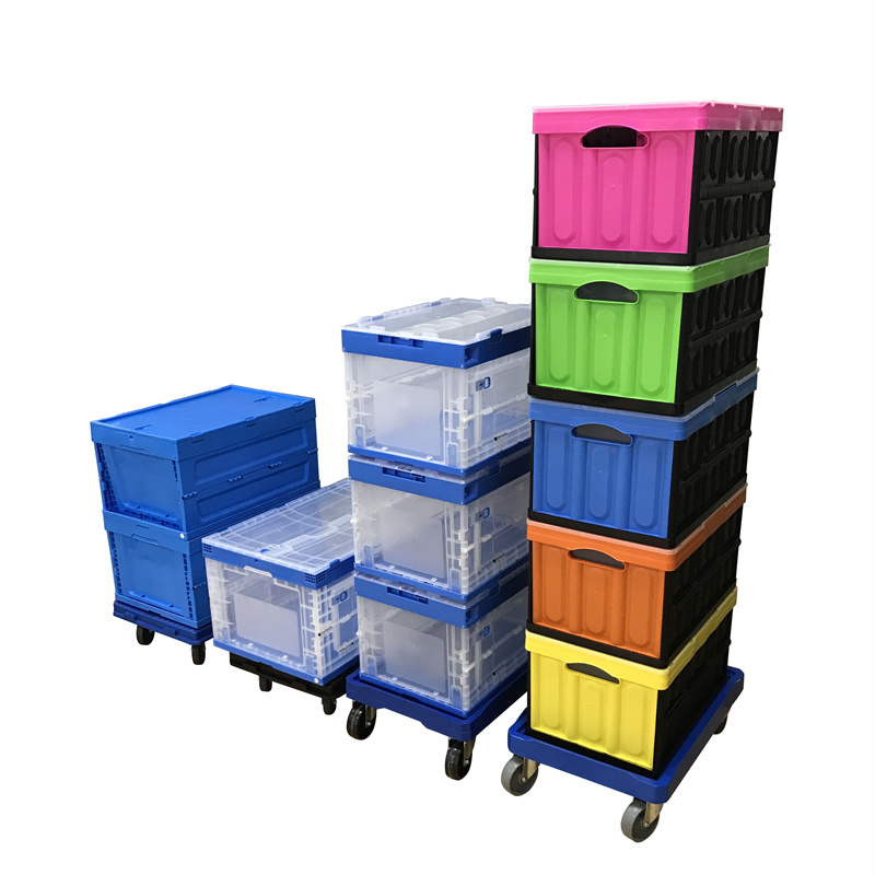 Good Helper of Logistics Transport - Uni-Silent Plastic Folding Turnover Box