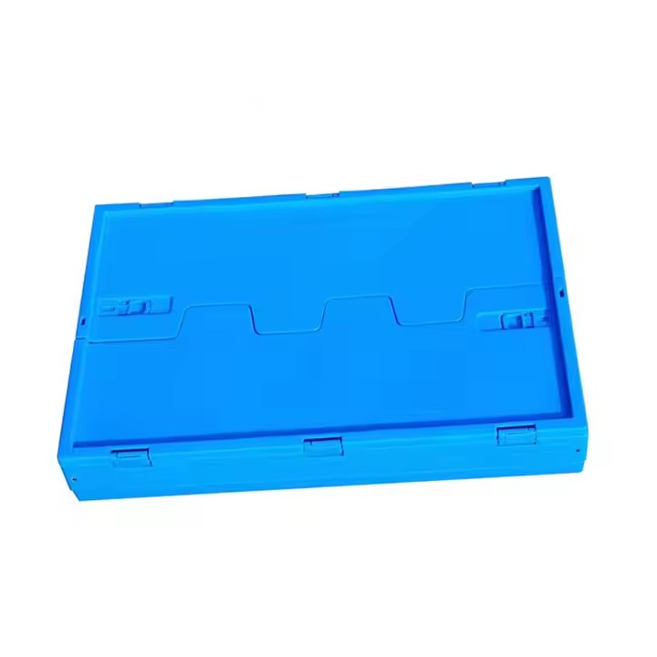 Uni-Silent Plastic Stackable Container Box Folding Storage Crate Logistic Turnover Box