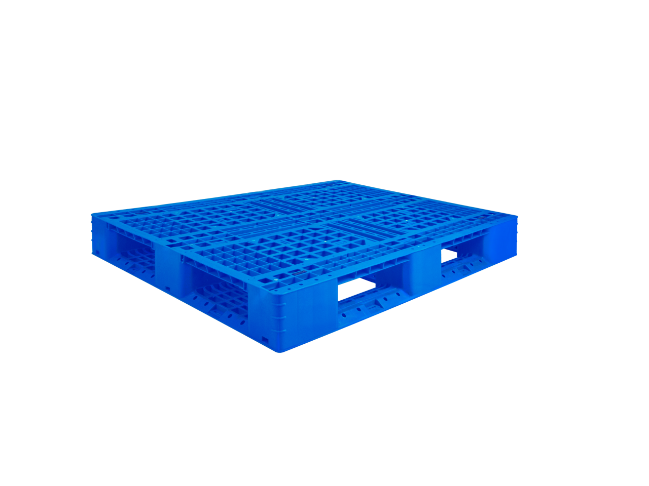 Six-Runner Plastic Pallet