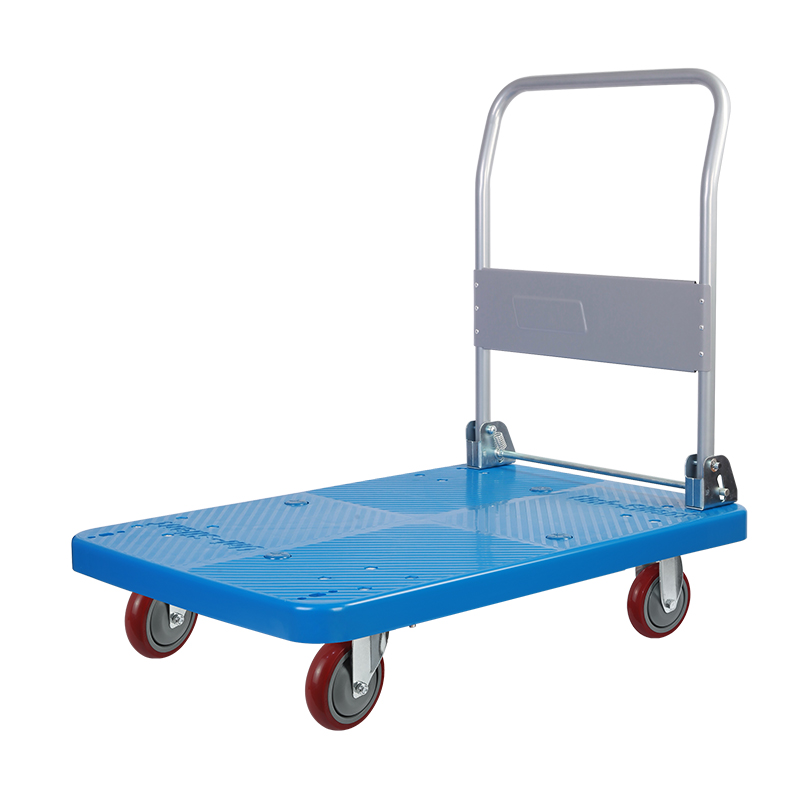 Single-Layer Plastic Hand Trolley 