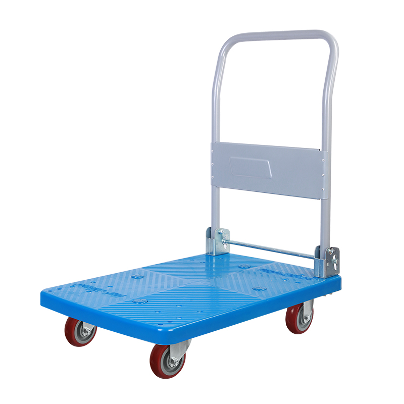 Single-Layer Plastic Hand Trolley 