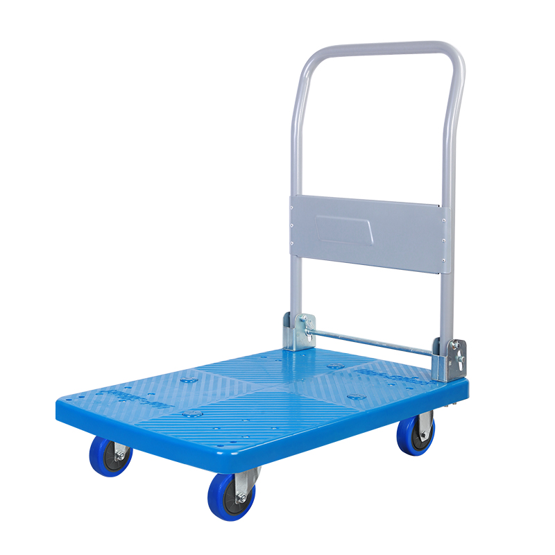 Single-Layer Plastic Hand Trolley 